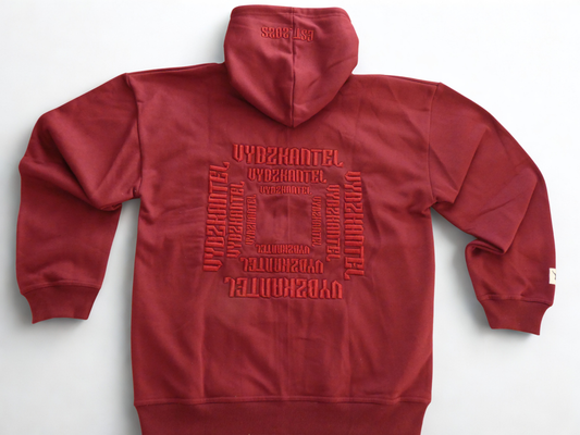 Burgundy Dream Tracksuit zip up Hoodie