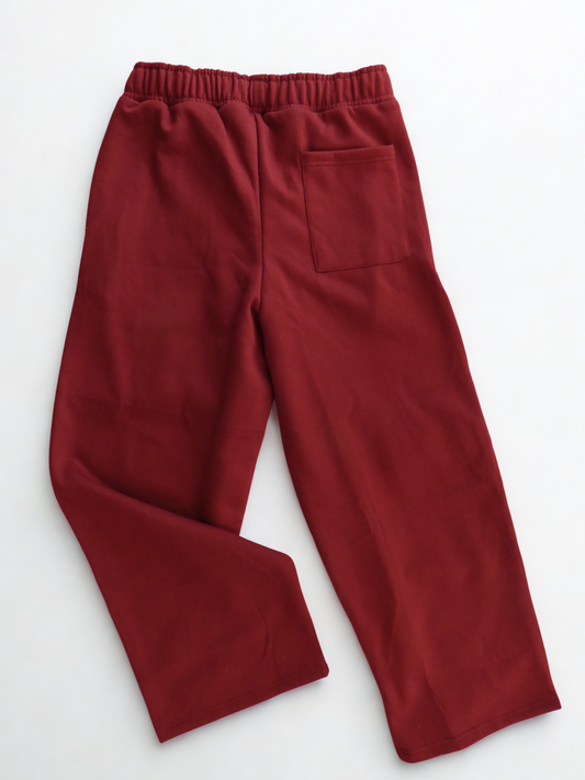Burgundy Dream Tracksuit Pants