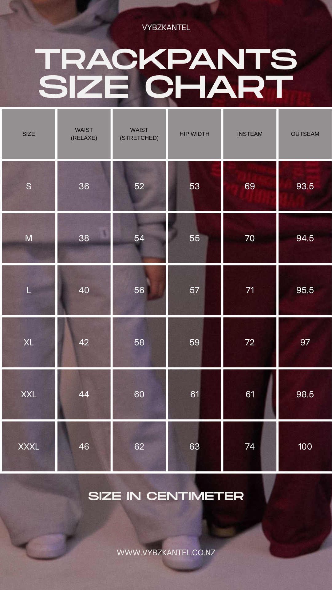 Burgundy Dream Tracksuit Pants